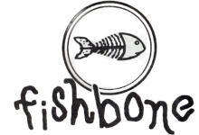 Fishboen og logo bw