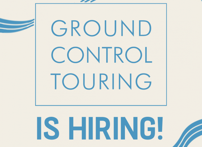 Ground Control is Hiring an Operations / Finance Assistant!