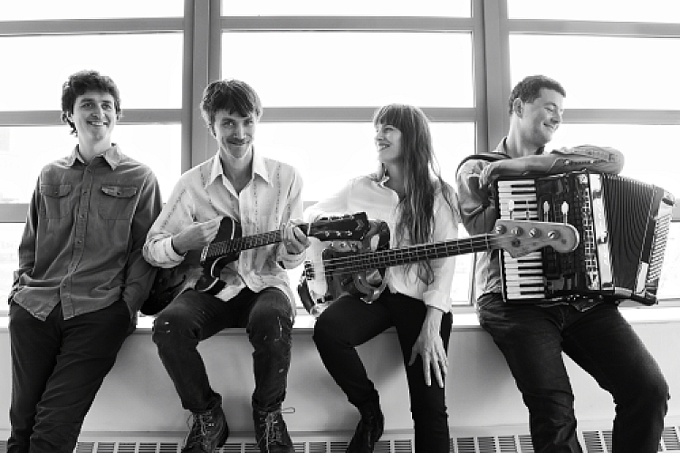 Promo photo for The Felice Brothers